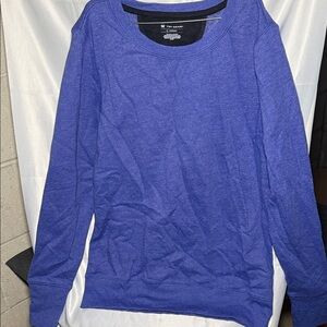 NWOT Tek Gear Women's Blue Sweater